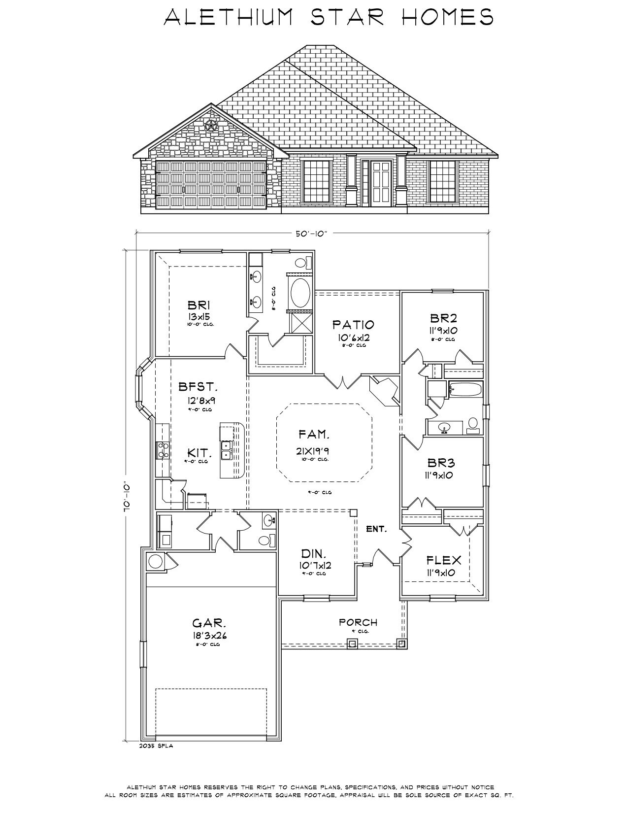 Signature Series 1 floor plan
